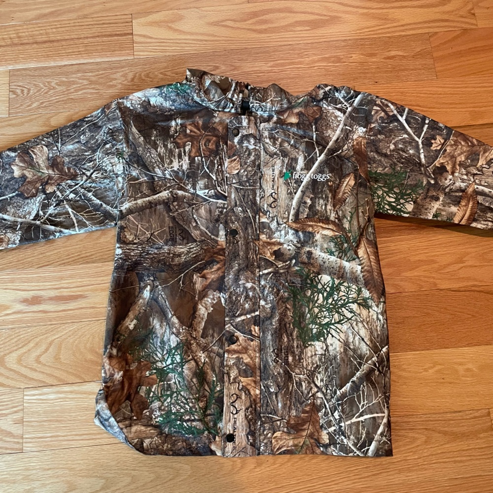 Youth Frogg Toggs Camouflage jacket